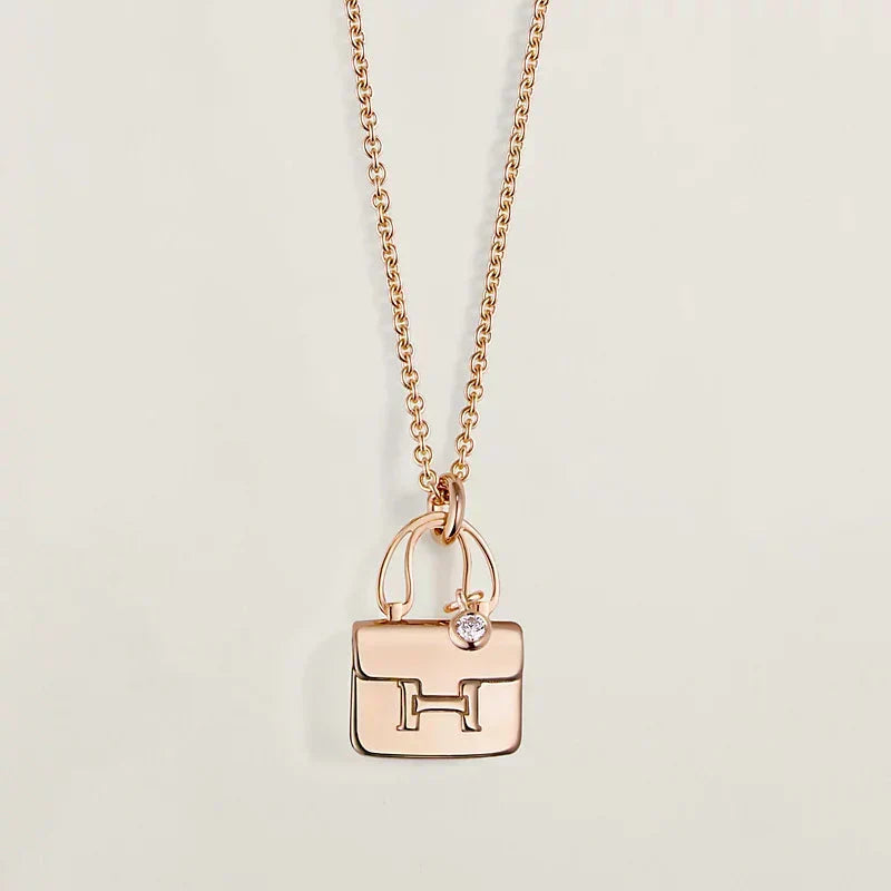 Loco AMULETTE PEDANT ROSE GOLD NECKLACE