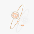 [Loco jewelrys]LUCKY MOVE PAVED DIAMOND BRACELET