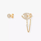 [Loco jewelrys]Lucky Eye Diamond Earrings