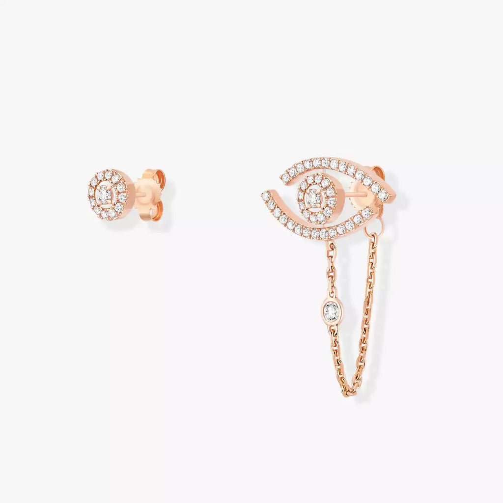 [Loco jewelrys]Lucky Eye Diamond Earrings