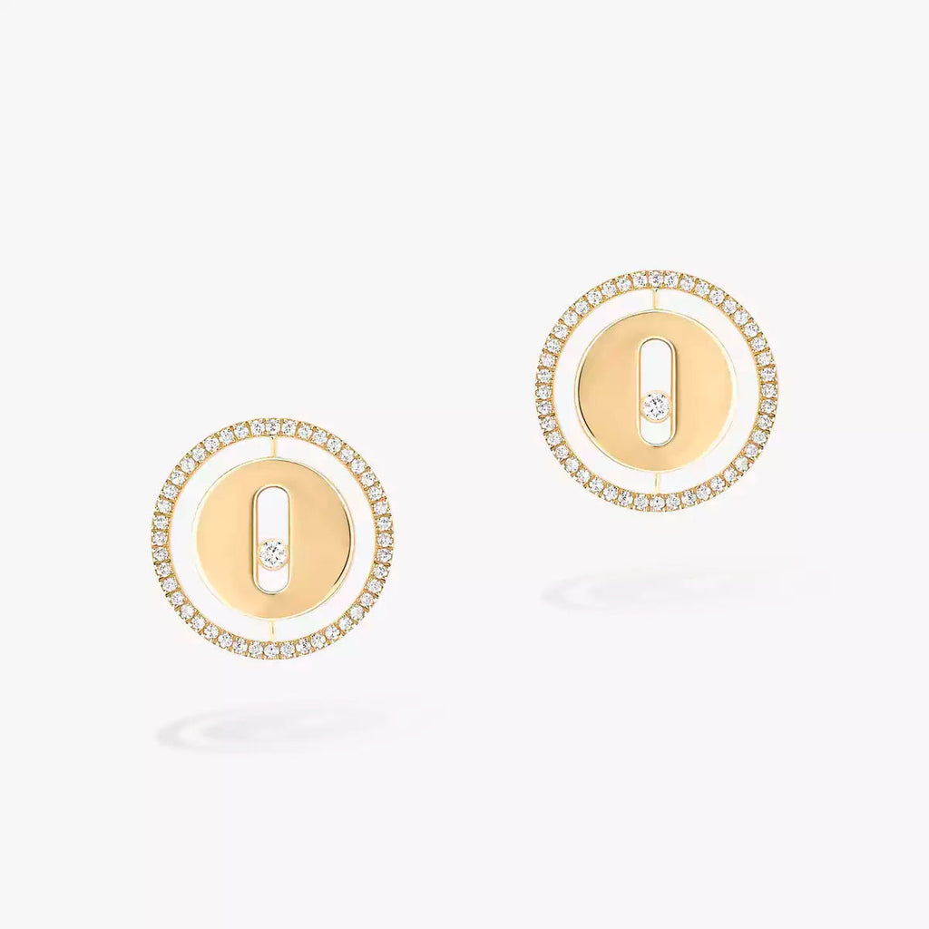 [Loco jewelrys]Lucky Move Diamond Earrings