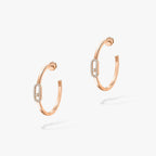 [Loco jewelrys]CREOLES MOVE UNO PM DIAMOND EARRINGS
