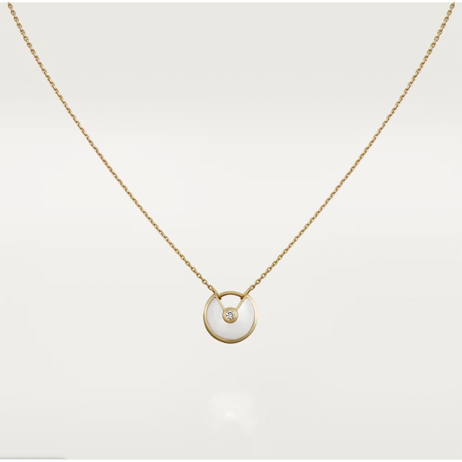 Loco AMULETTE ROSE GOLD MOP NECKLACE