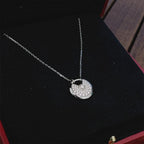 Loco AMULETTE SILVER FULL DIAMOND NECKLACE