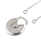 Loco AMULETTE SILVER FULL DIAMOND NECKLACE