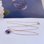 Loco AMULETTE ROSE GOLD AGATE NECKLACE