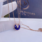 Loco AMULETTE ROSE GOLD AGATE NECKLACE