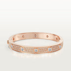 Loco LOVE BRACELET 6.1MM DIAMOND-PAVED 10 BIG DIAMONDS