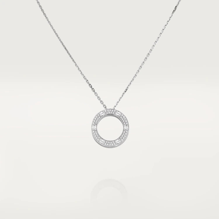 Loco LOVE NECKLACE ADJUSTABLE SILVER
