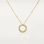 Loco LOVE NECKLACE ADJUSTABLE ROSE GOLD