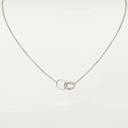 Loco LOVE NECKLACE PINK GOLD AND SILVER