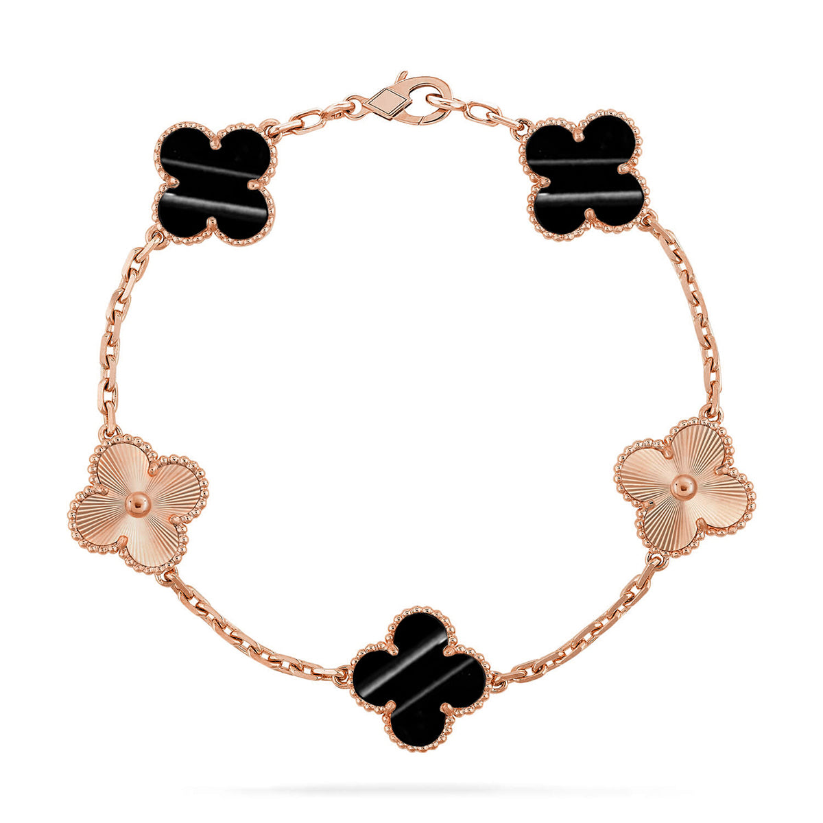 [Loco ]New  CLOVER 5 MOTIF PULSAR STONE BRACELET COLLECTION