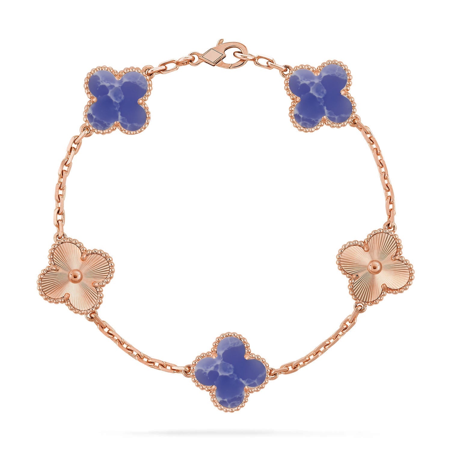 [Loco ]New CLOVER 5 MOTIF BLUE VEINS BRACELET COLLECTION