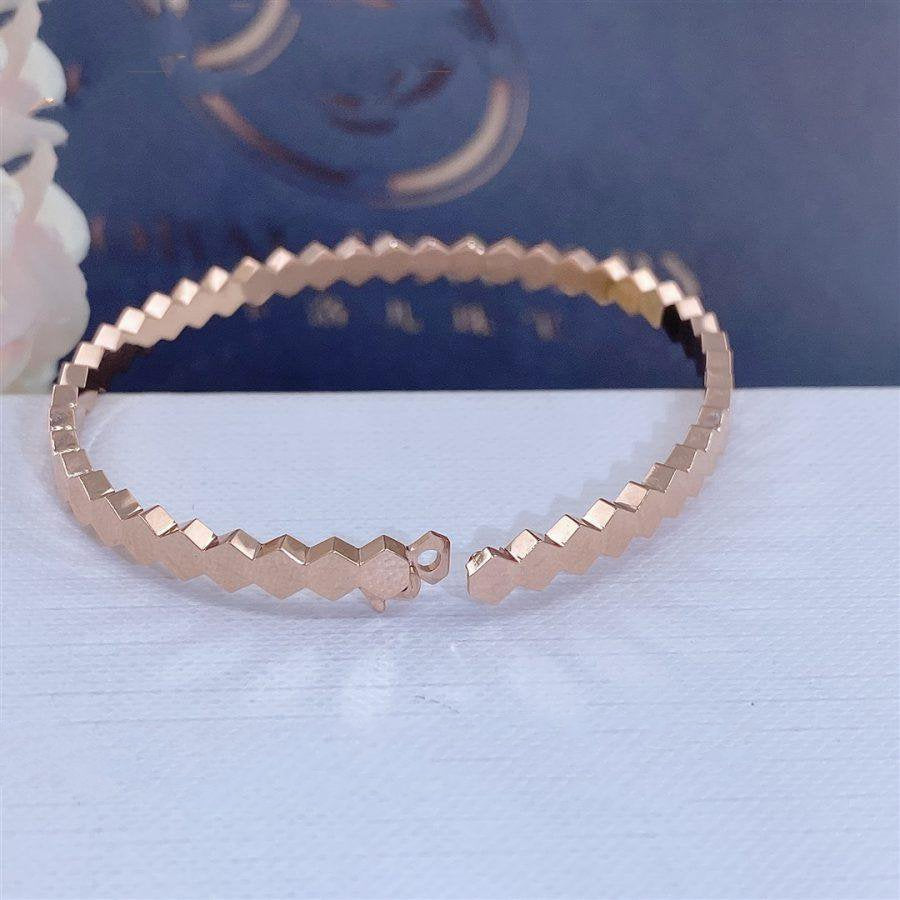Loco BEE LOVE PINK GOLD BRACELET
