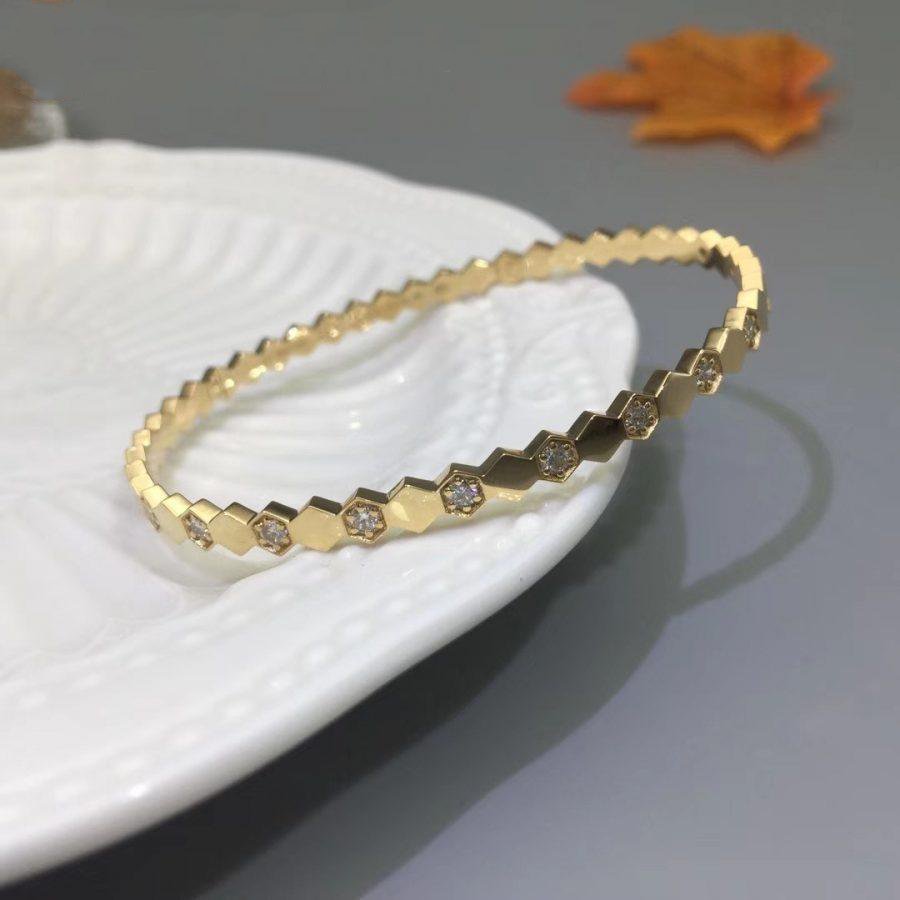Loco BEE LOVE GOLD DIAMOND BRACELET