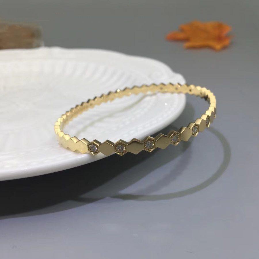 Loco BEE LOVE GOLD DIAMOND BRACELET