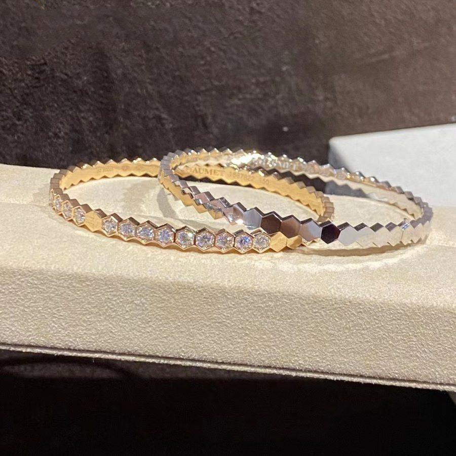 Loco BEE LOVE GOLD BRACELET FULL DIAMOND