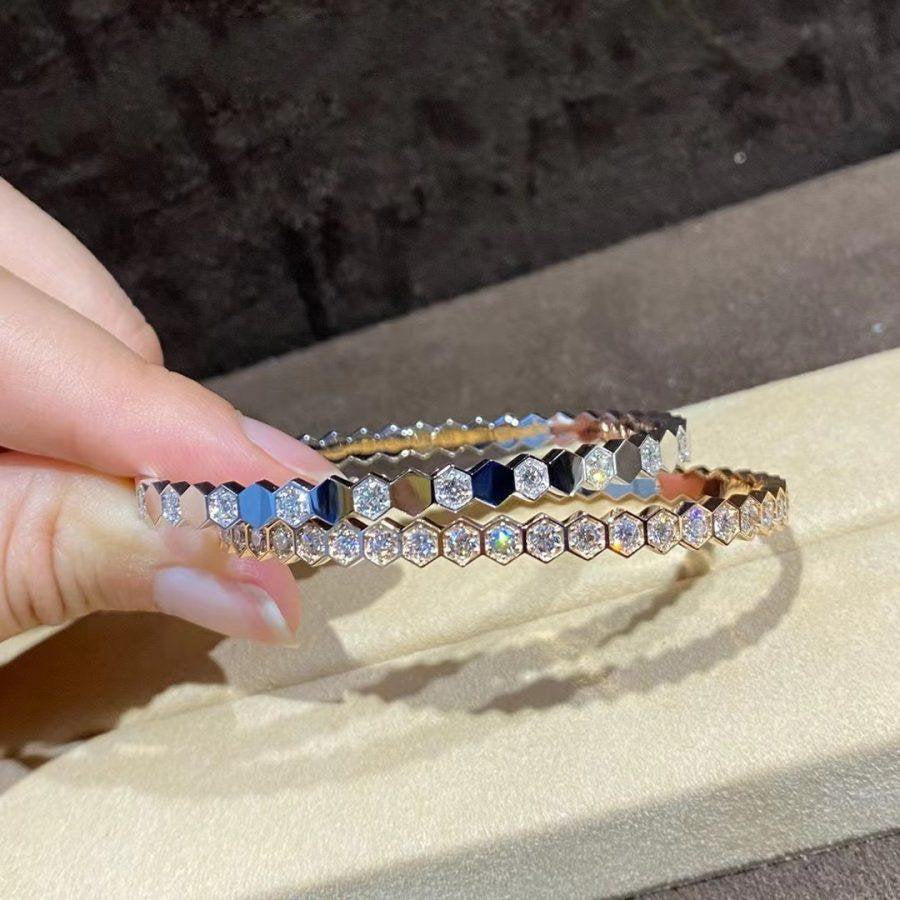 Loco BEE LOVE GOLD BRACELET FULL DIAMOND