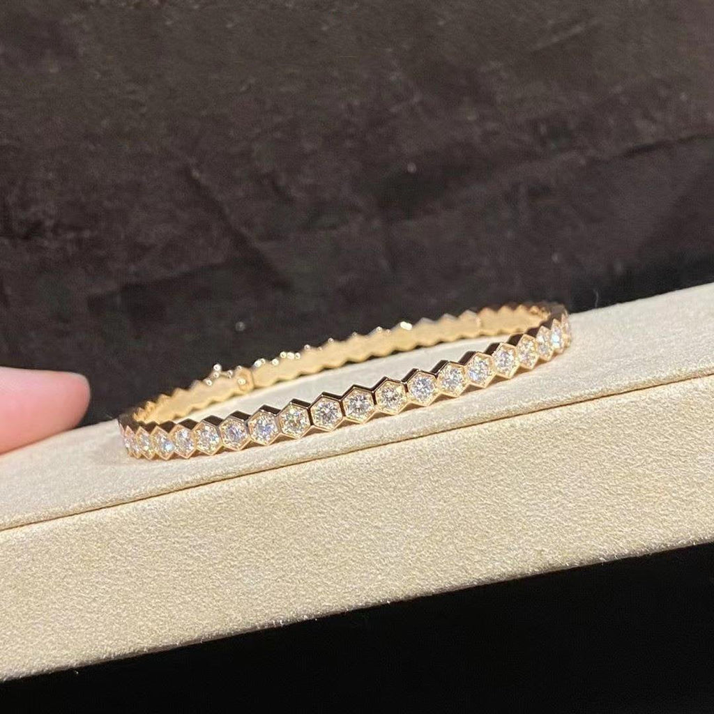 Loco BEE LOVE GOLD BRACELET FULL DIAMOND