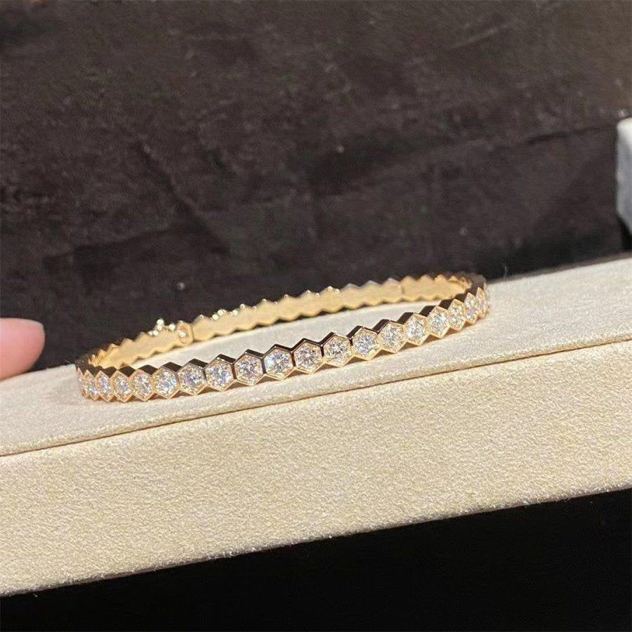 Loco BEE LOVE GOLD BRACELET FULL DIAMOND