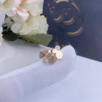 Loco BEE LOVE PINK GOLD DIAMOND EARRINGS