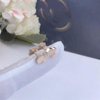 Loco BEE LOVE PINK GOLD DIAMOND EARRINGS