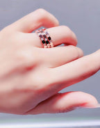 Loco BEE LOVE RING PINK GOLD DIAMOND