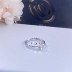 Loco BEE LOVE RING SILVER 1 DIAMOND