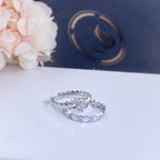 Loco BEE LOVE RING SILVER 1 DIAMOND