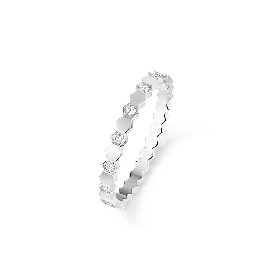 Loco BEE LOVE RING SILVER DIAMOND