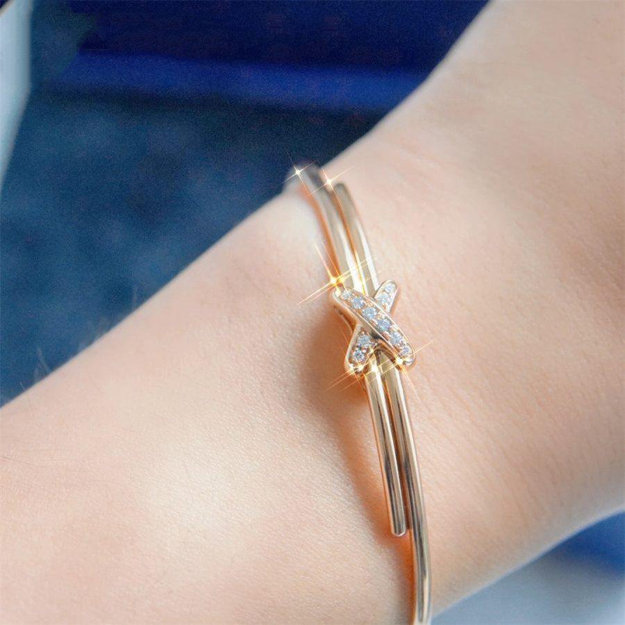 Loco JEUX DE BRACELET PINK GOLD DIAMONDS