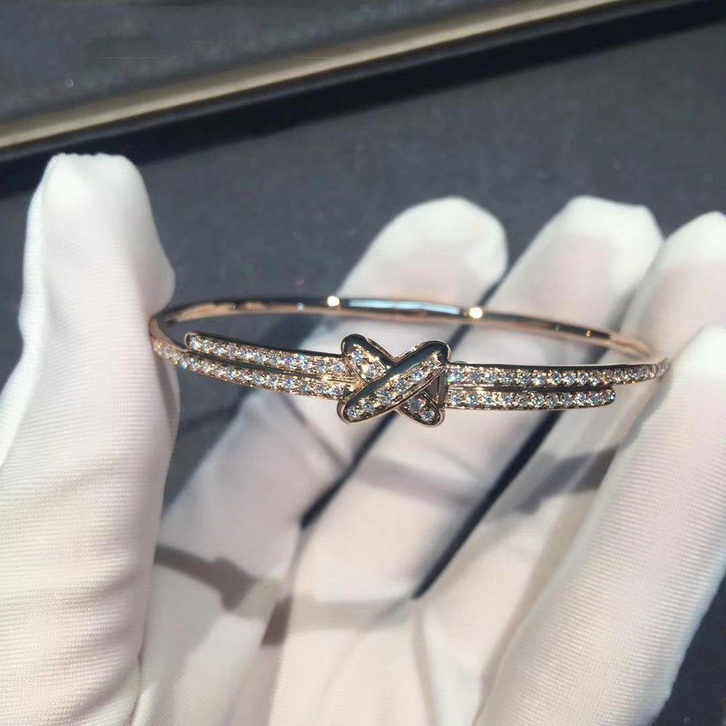 Loco JEUX DE BRACELET DIAMONDS PINK GOLD