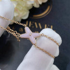 Loco JEUX BRACELET PINK MOP PINK GOLD 1 DIAMOND
