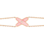 Loco JEUX BRACELET PINK MOP PINK GOLD 1 DIAMOND