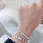 Loco JEUX DE BRACELET DIAMONDS SILVER