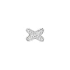 Loco JEUX DE SILVER DIAMOND EARRINGS