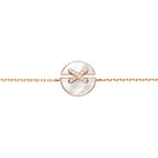 Loco JEUX DE BRACELET MOP PINK GOLD DIAMONDS