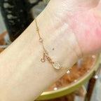 Loco JEUX DE BRACELET MOP PINK GOLD DIAMONDS