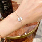 Loco JEUX DE BRACELET MOP PINK GOLD DIAMONDS