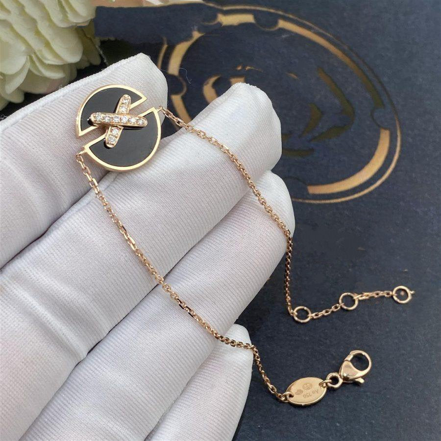 Loco JEUX DE BRACELET ONYX PINK GOLD DIAMOND