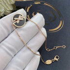 Loco JEUX DE BRACELET ONYX PINK GOLD DIAMOND