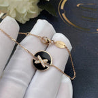Loco JEUX DE BRACELET ONYX PINK GOLD DIAMOND