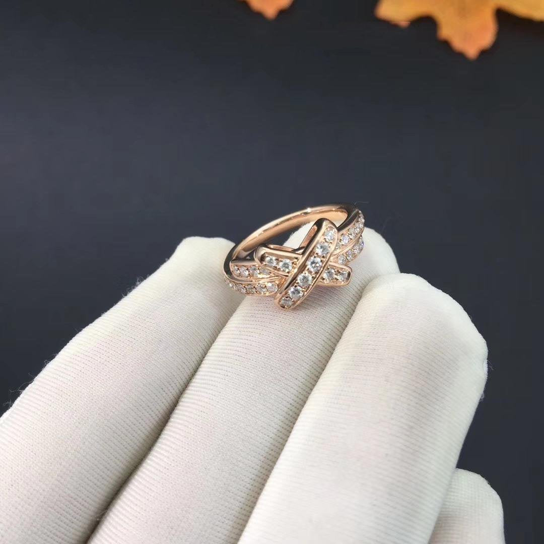 Loco JEUX DE RING PINK GOLD DIAMOND