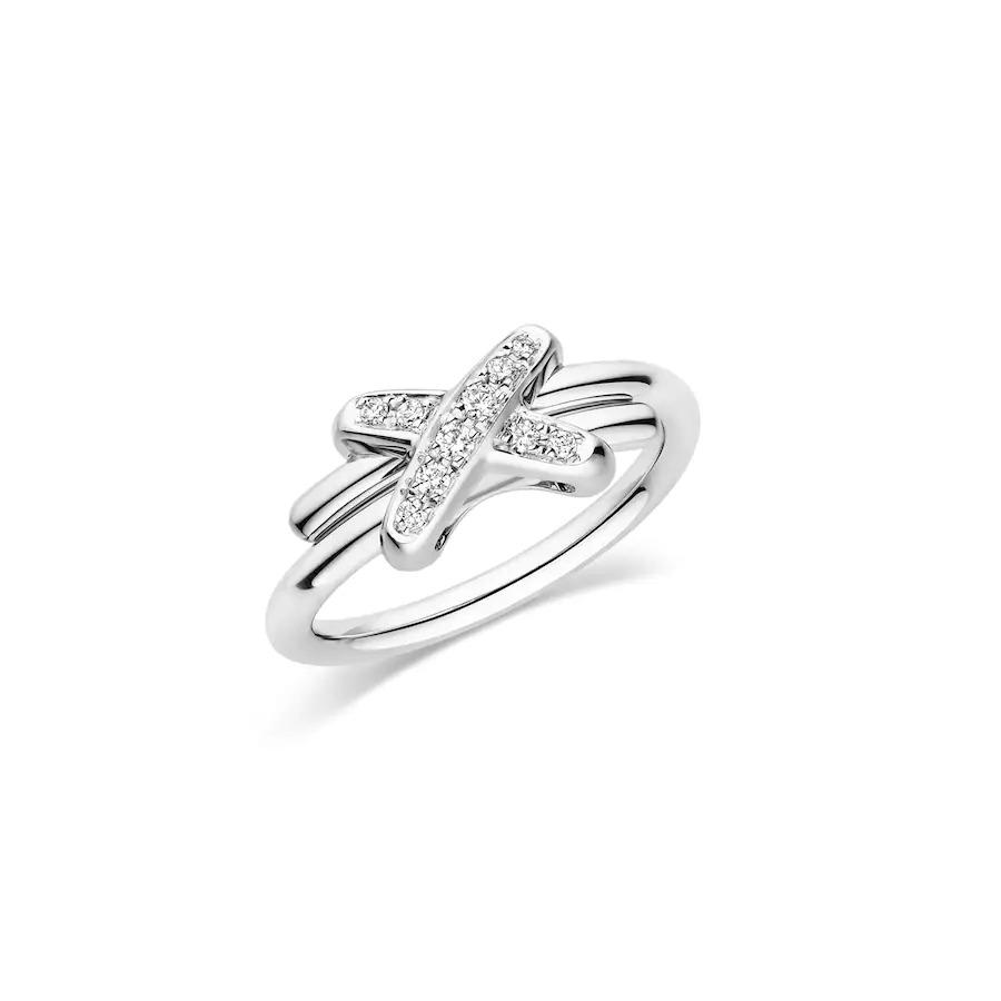 Loco JEUX DE SILVER DIAMOND RING