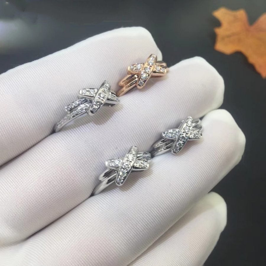 Loco JEUX DE SILVER DIAMOND RING