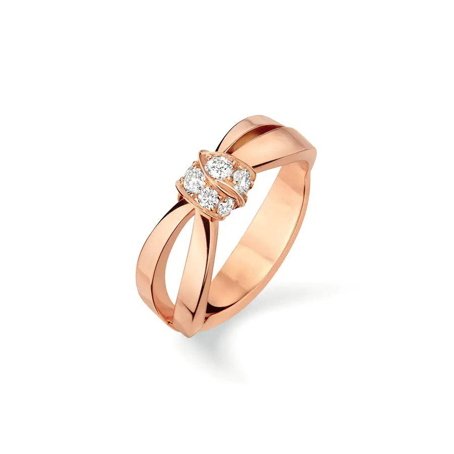 Loco LIENS RING PINK GOLD DIAMOND