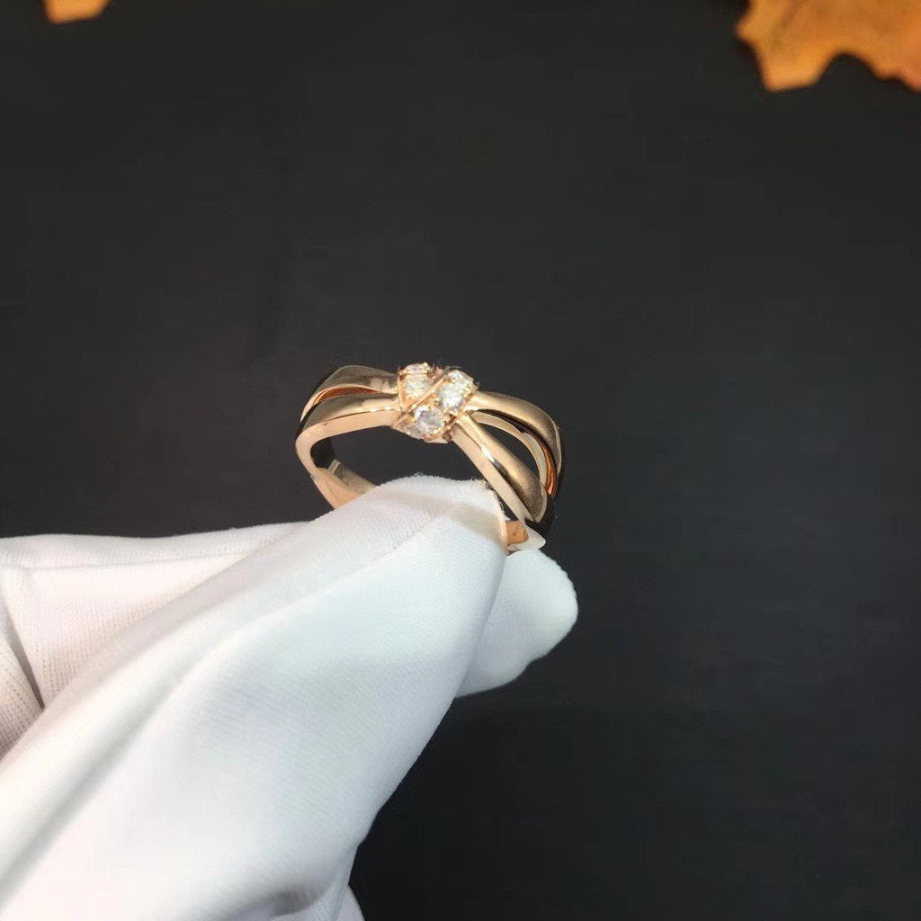 Loco LIENS RING PINK GOLD DIAMOND