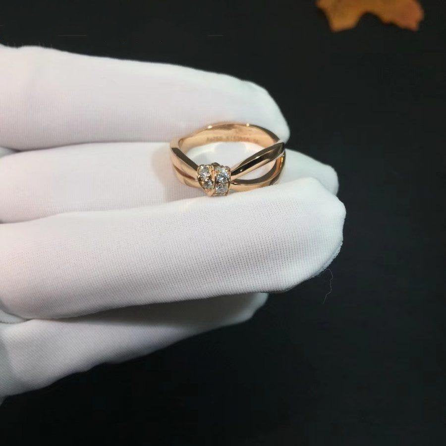 Loco LIENS RING PINK GOLD DIAMOND