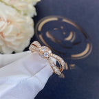 Loco LIENS PINK GOLD DIAMOND RING