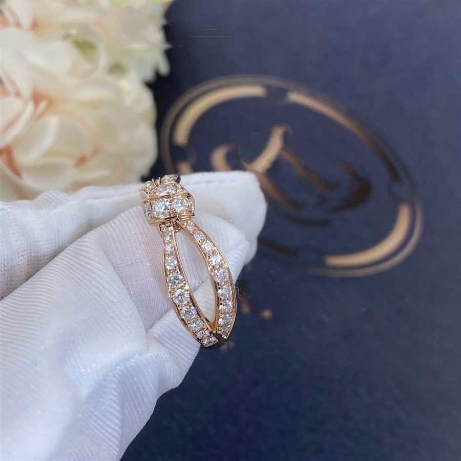 Loco LIENS PINK GOLD DIAMOND RING